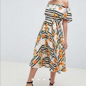 ASOS Midi Bandeau Dress